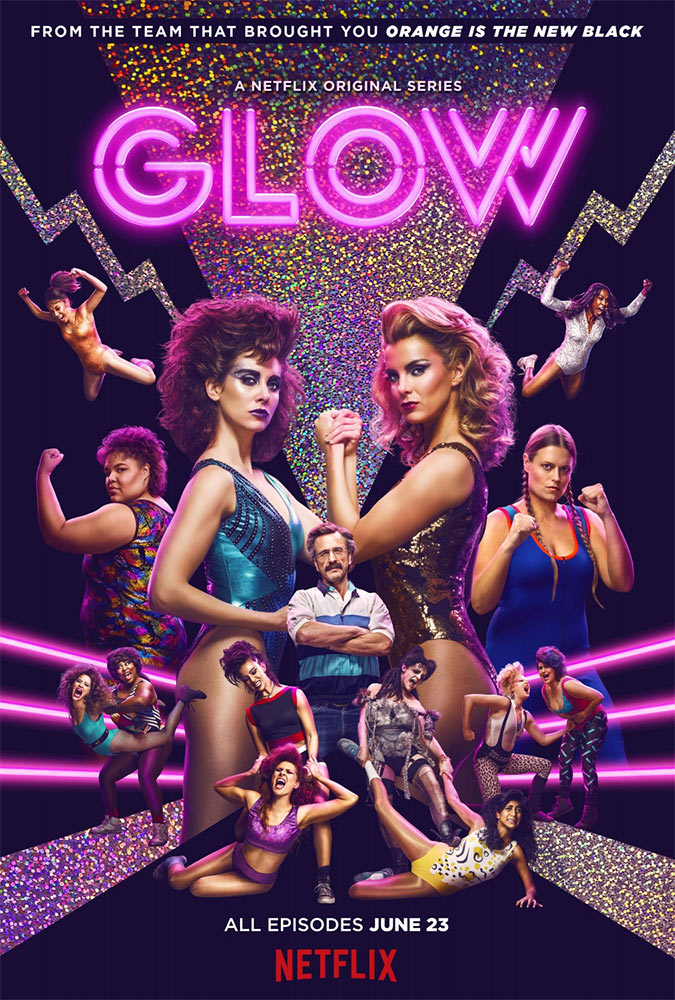GLOW GLOW-Saison-1-Poster-Netflix